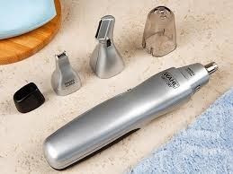 Máquina Wahl Aparador De Pelos Nose Trimmer Nariz Orelha 3x1
